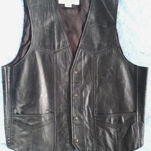 Men's Genuine Leather Vest